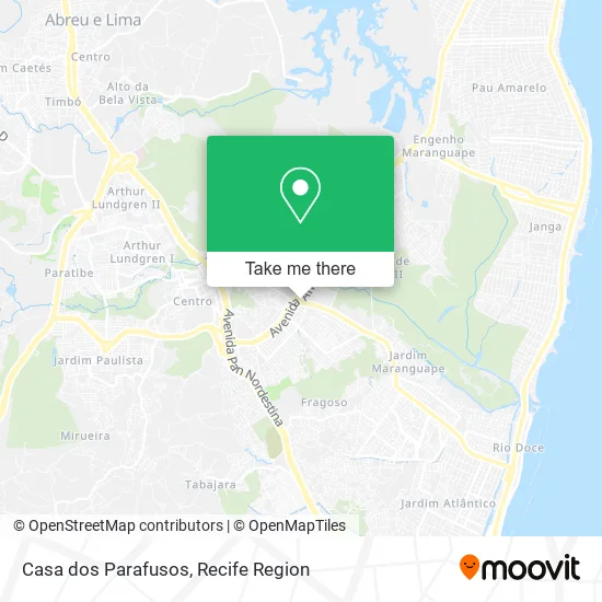 Casa dos Parafusos map