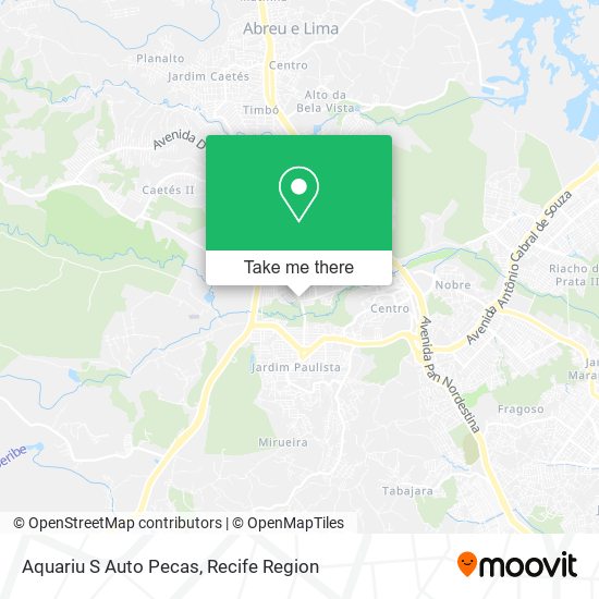 Aquariu S Auto Pecas map