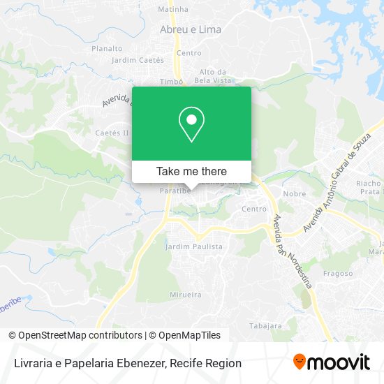 Livraria e Papelaria Ebenezer map