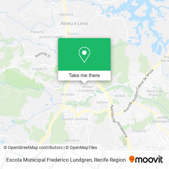 Escola Municipal Frederico Lundgren map