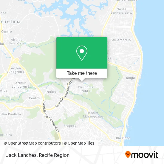 Jack Lanches map