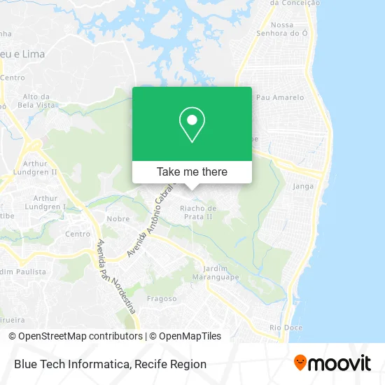 Blue Tech Informatica map