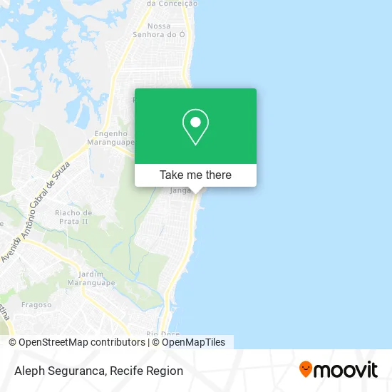 Aleph Seguranca map
