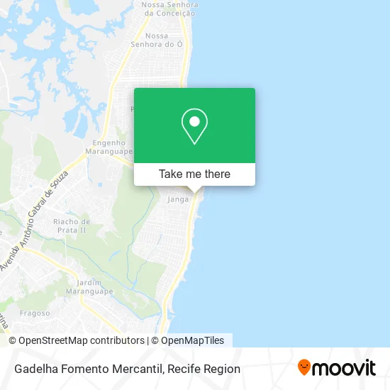 Gadelha Fomento Mercantil map