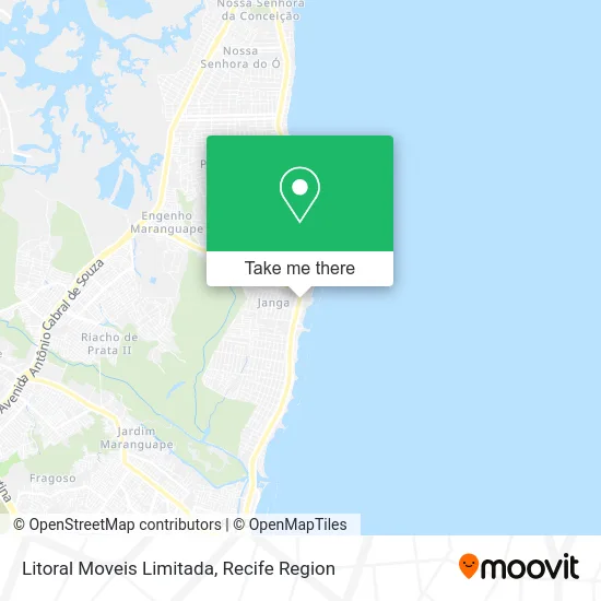 Litoral Moveis Limitada map
