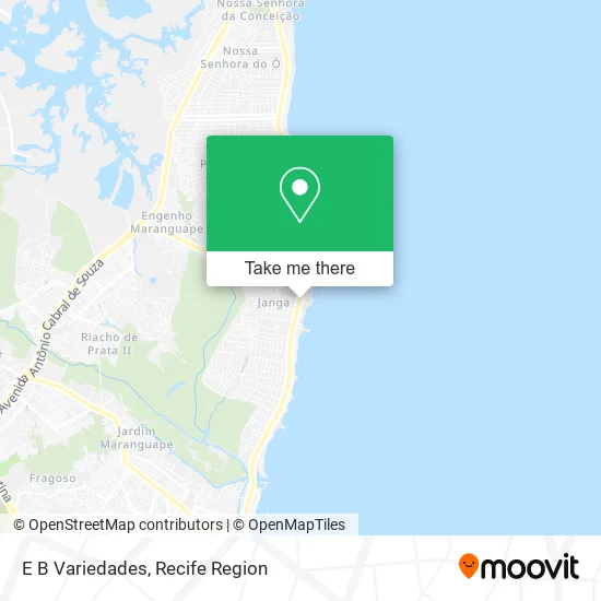 E B Variedades map