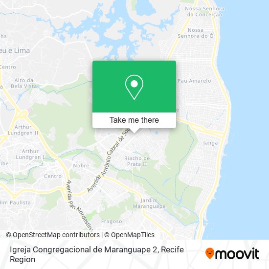 Igreja Congregacional de Maranguape 2 map