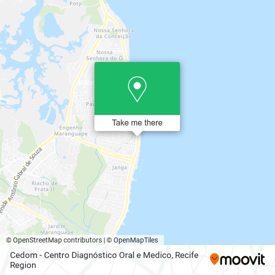Cedom - Centro Diagnóstico Oral e Medico map