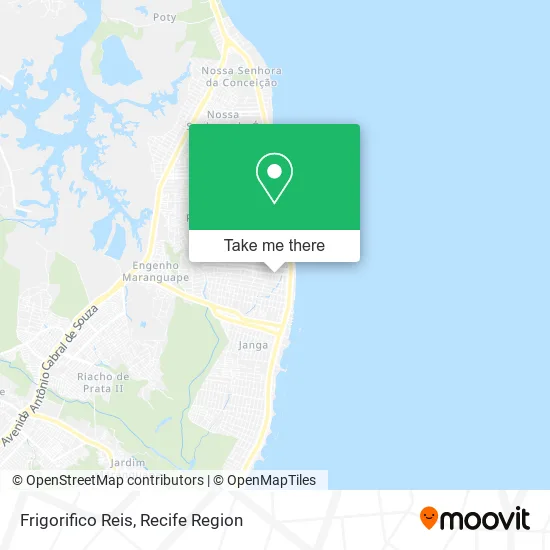 Frigorifico Reis map