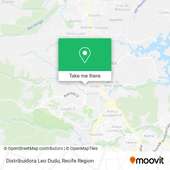 Distribuidora Leo Dudu map