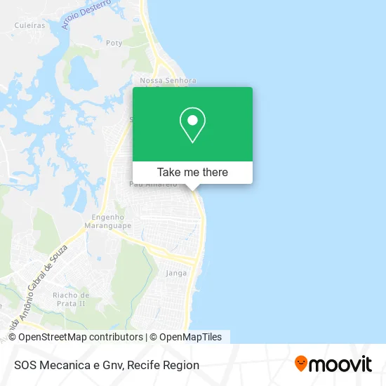 SOS Mecanica e Gnv map