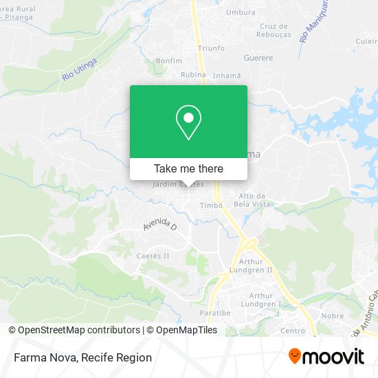 Farma Nova map