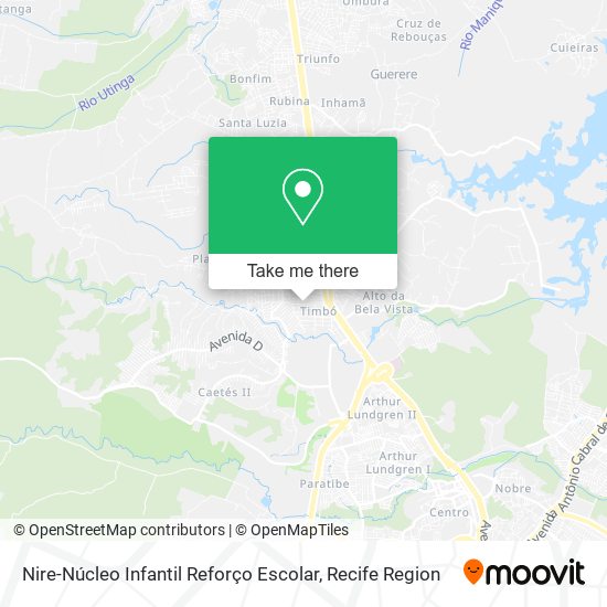Nire-Núcleo Infantil Reforço Escolar map