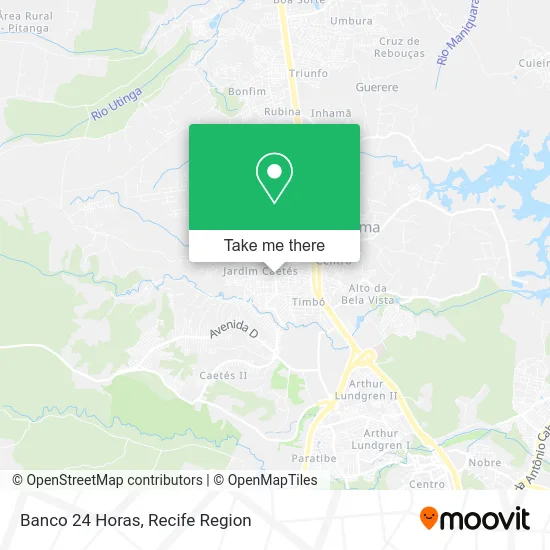 Banco 24 Horas map