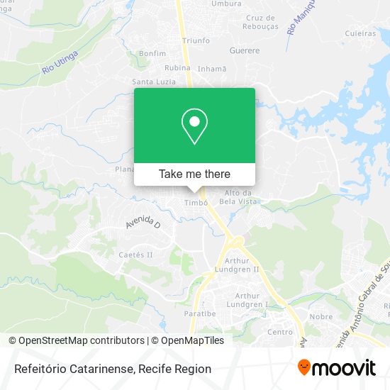 Refeitório Catarinense map