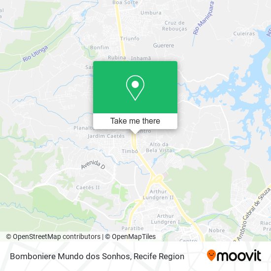 Bomboniere Mundo dos Sonhos map