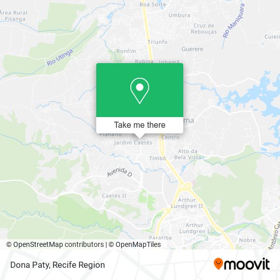 Dona Paty map