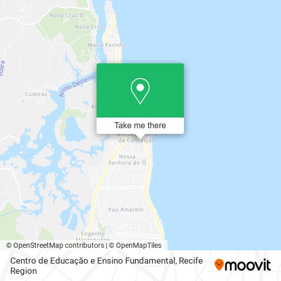 Centro de Educação e Ensino Fundamental map