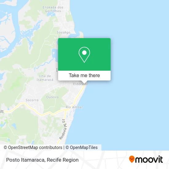 Posto Itamaraca map