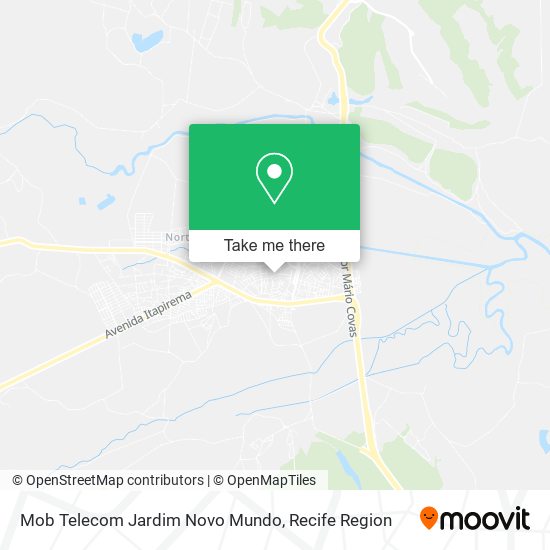 Mob Telecom Jardim Novo Mundo map