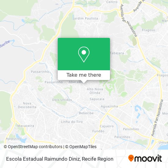 Escola Estadual Raimundo Diniz map