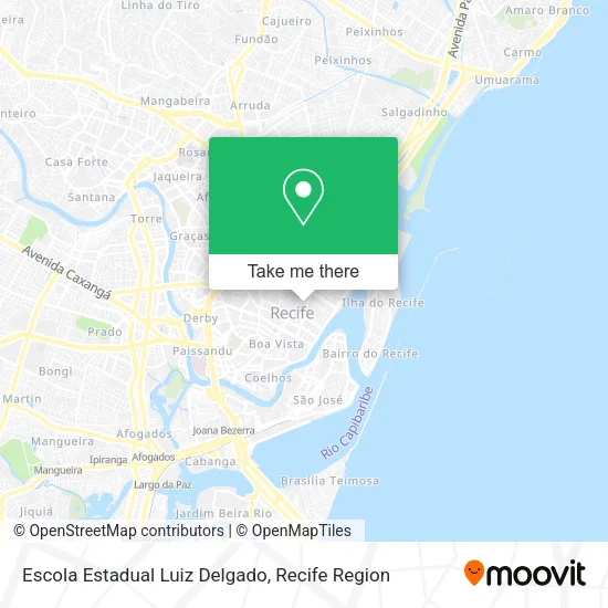 Escola Estadual Luiz Delgado map