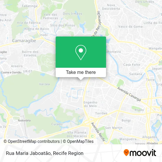 Rua Maria Jaboatão map