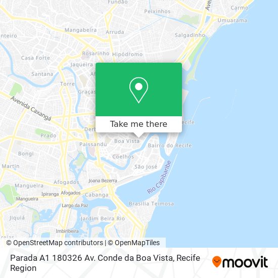 Mapa Parada A1 180326 Av. Conde da Boa Vista