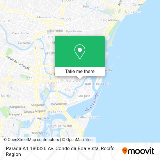 Parada A1 180326 Av. Conde da Boa Vista map