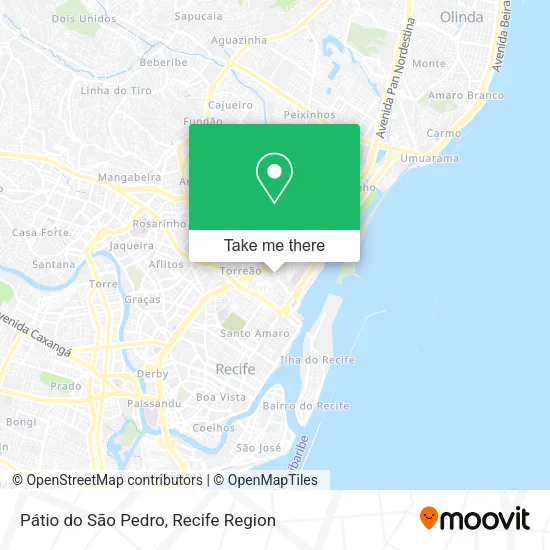 Pátio do São Pedro map