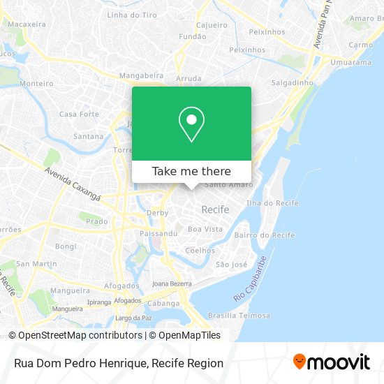 Rua Dom Pedro Henrique map