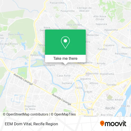 EEM Dom Vital map