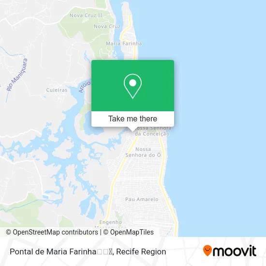 Pontal de Maria Farinha😎🚤☀ map
