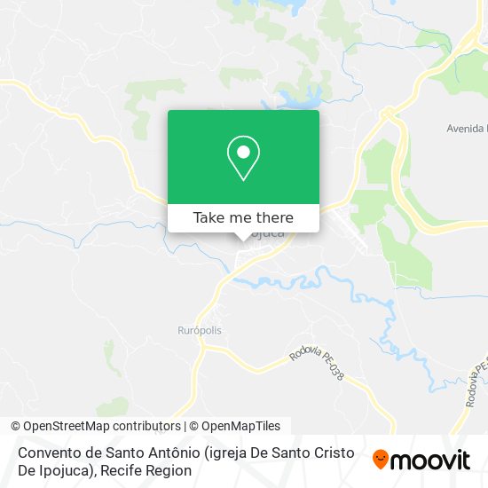 Convento de Santo Antônio (igreja De Santo Cristo De Ipojuca) map