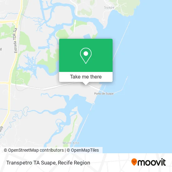 Transpetro TA Suape map