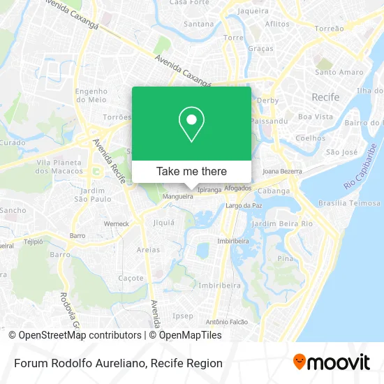 Forum Rodolfo Aureliano map