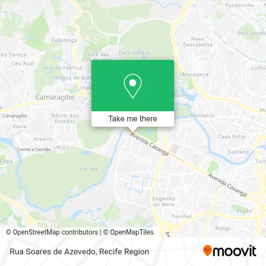 Rua Soares de Azevedo map