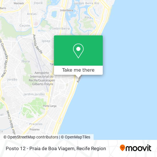 Posto 12 - Praia de Boa Viagem map