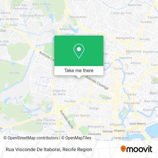 Rua Visconde De Itaboraí map