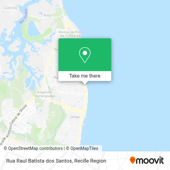 Rua Raul Batista dos Santos map