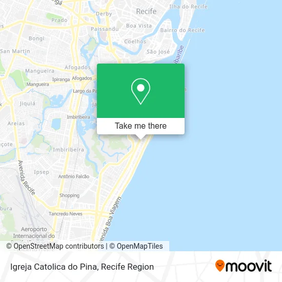 Igreja Catolica do Pina map