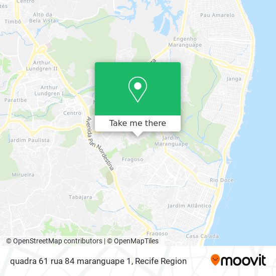 quadra 61 rua 84 maranguape 1 map