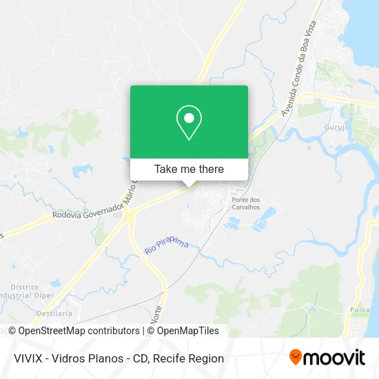VIVIX - Vidros Planos - CD map