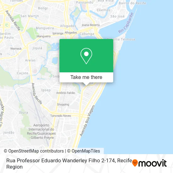 Rua Professor Eduardo Wanderley Filho 2-174 map