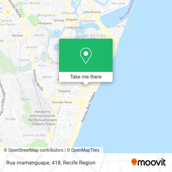 Rua mamanguape, 418 map