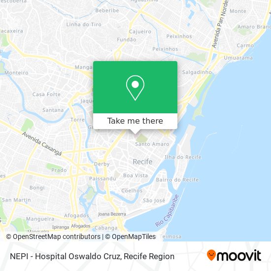 NEPI - Hospital Oswaldo Cruz map