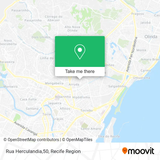 Rua Herculandia,50 map