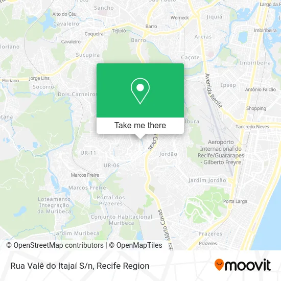 Rua Valê do Itajaí S/n map