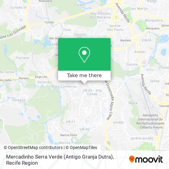 Mercadinho Serra Verde (Antigo Granja Dutra) map
