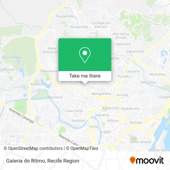 Galeria do Ritmo map